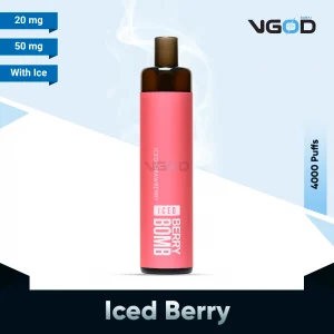 VGOD 4k Iced Berry Bomb Disposable