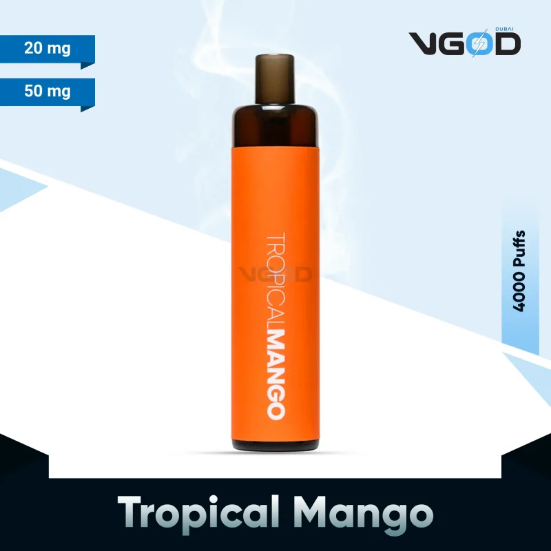 Exploring the Best Flavors of VGOD 4K Disposable Vapes 3 VGOD 4k Tropical Mango Disposable