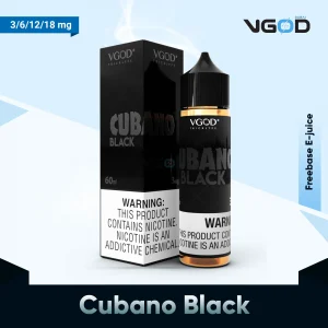 VGOD Cubano Black Freebase