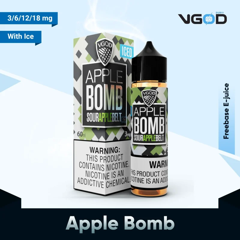 VGOD Freebase Review: Flavor, Performance, and More 8 VGOD Iced Apple Bomb Freebase