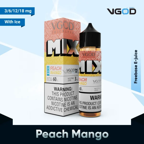 VGOD MIX Iced Peach Mango Freebase