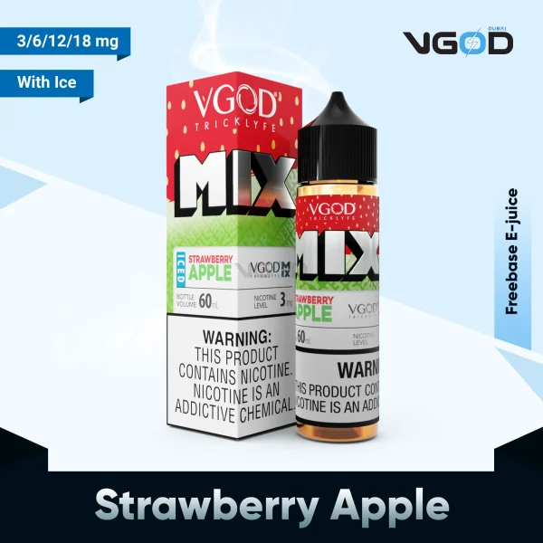 VGOD MIX Iced Strawberry Apple Freebase