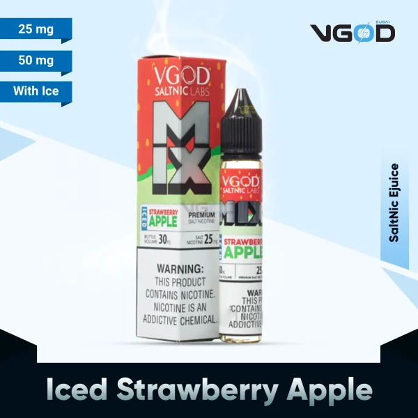 VGOD MIX Iced Strawberry Apple SaltNic