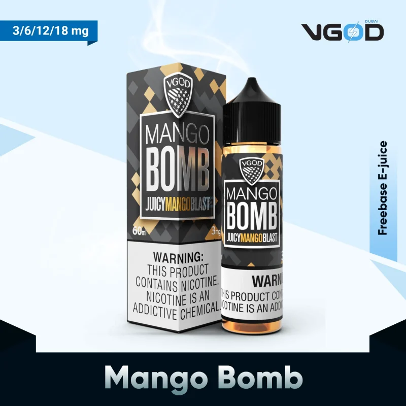 VGOD Freebase Review: Flavor, Performance, and More 11 VGOD Mango Bomb Freebase