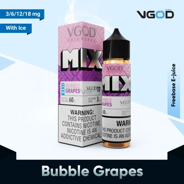 VGOD Mix Iced Bubble Grapes Freebase