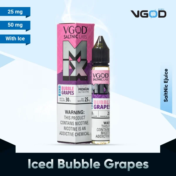 VGOD Mix Iced Bubble Grapes Saltnic