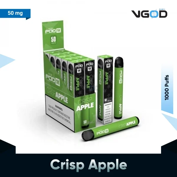 VGOD Pod 1K Crisp Apple Iced Disposable