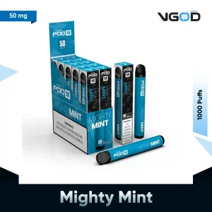 VGOD Pod 1K Mighty Mint Disposable