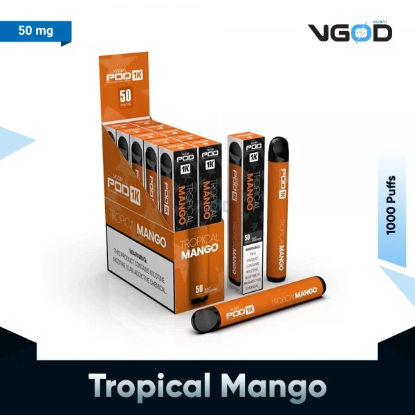 VGOD Pod 1K Tropical Mango Disposable