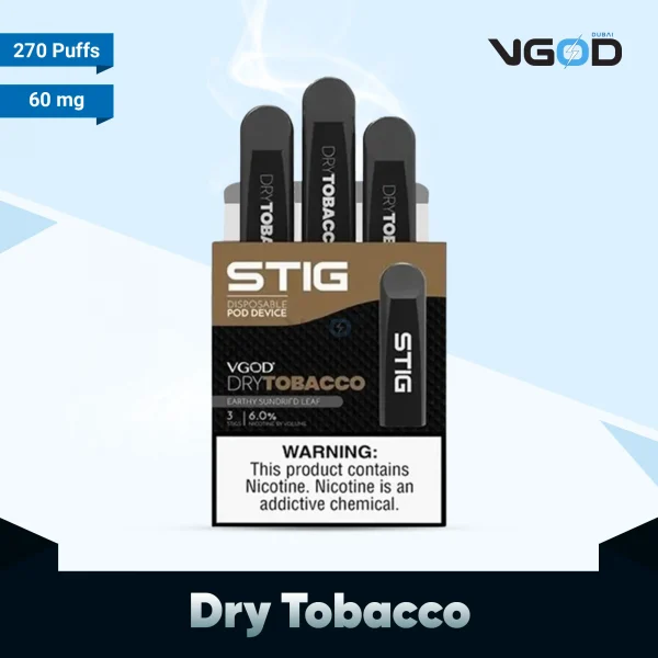 VGOD Stig Dry Tobacco Disposable