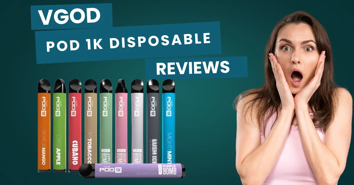 VGOD Pod 1K Disposable Review 2025: Performance, Flavors, and Is It Still Worth It in the UAE? 1 VGOD Pod 1K Disposable Review