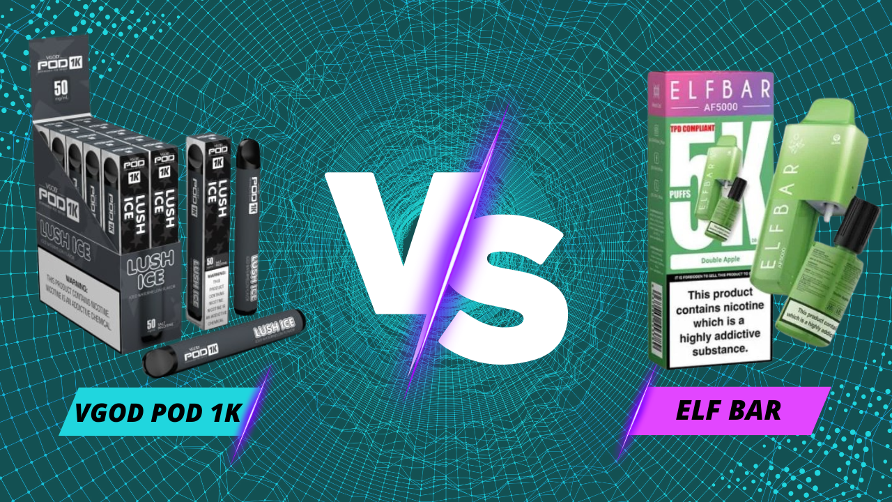 VGOD Pod 1K vs Elf Bar