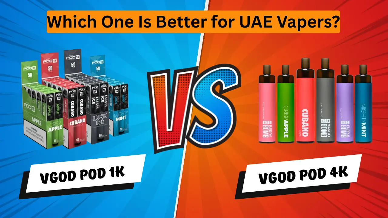 VGOD Pod 4K and VGOD Pod 1K Devices