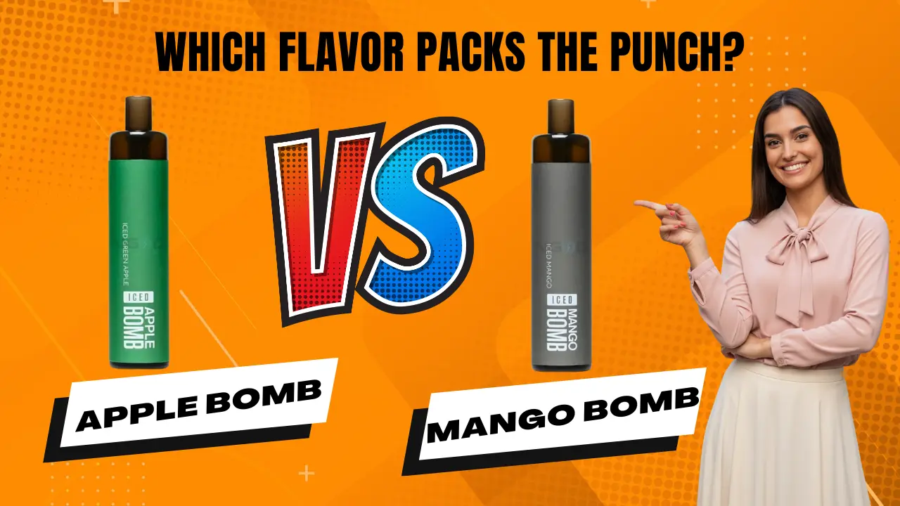 VGOD Mango Bomb vs Apple Bomb flavor guide in Dubai
